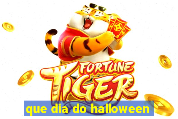 que dia do halloween